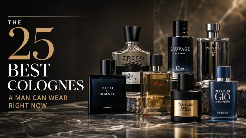 The 25 Best Colognes a Man Can Wear Right Now